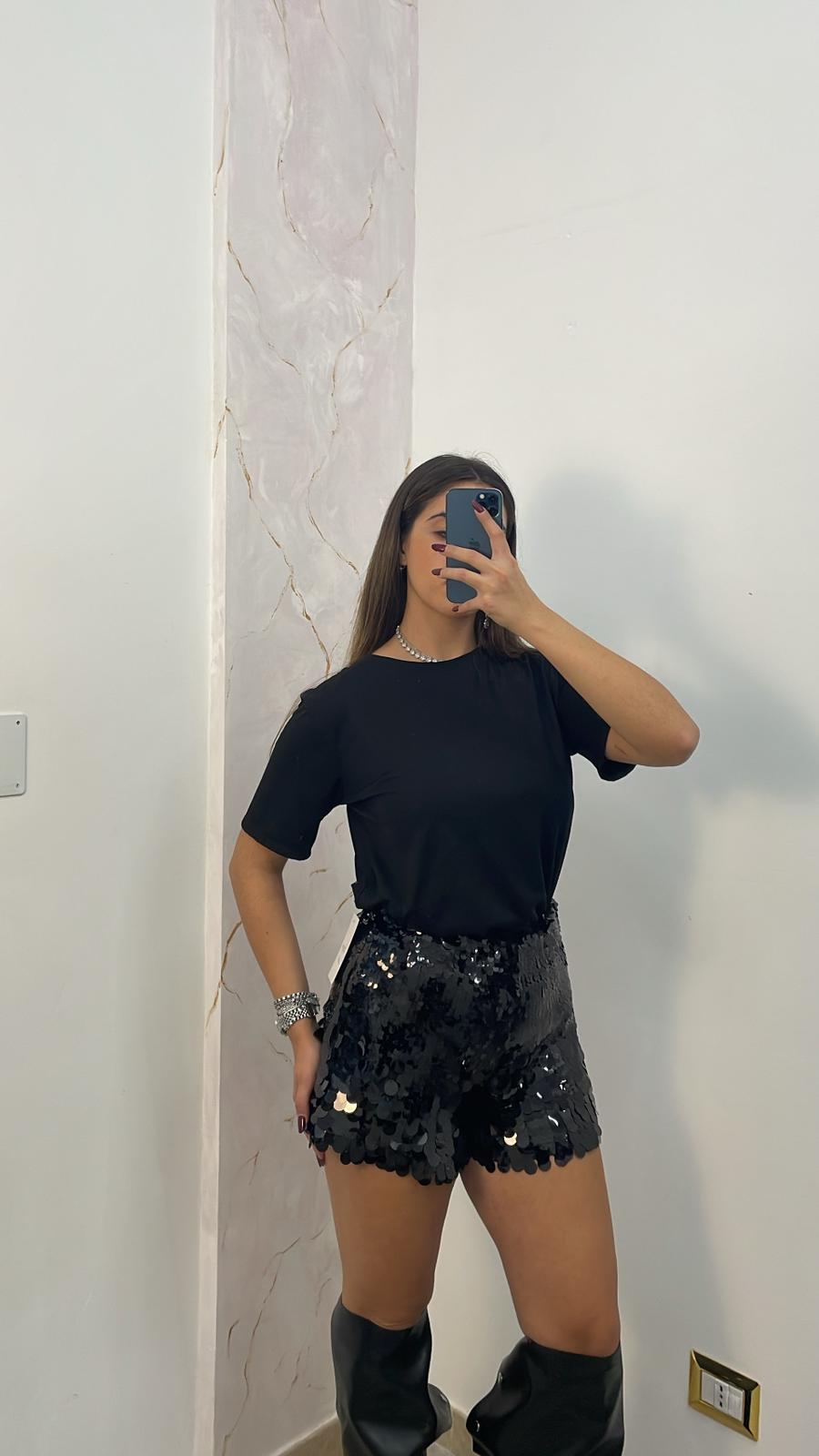 Pantaloncino Glitter Glove