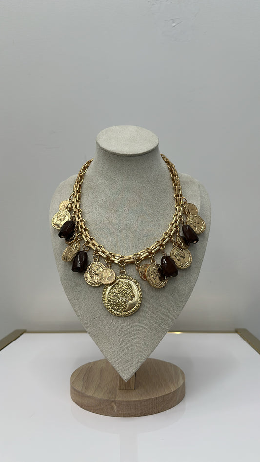 COLLANA MULTI MONETE