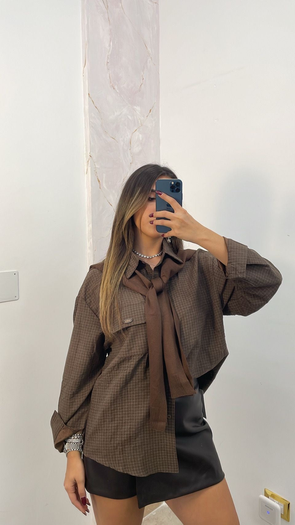 Camicia con Pullover