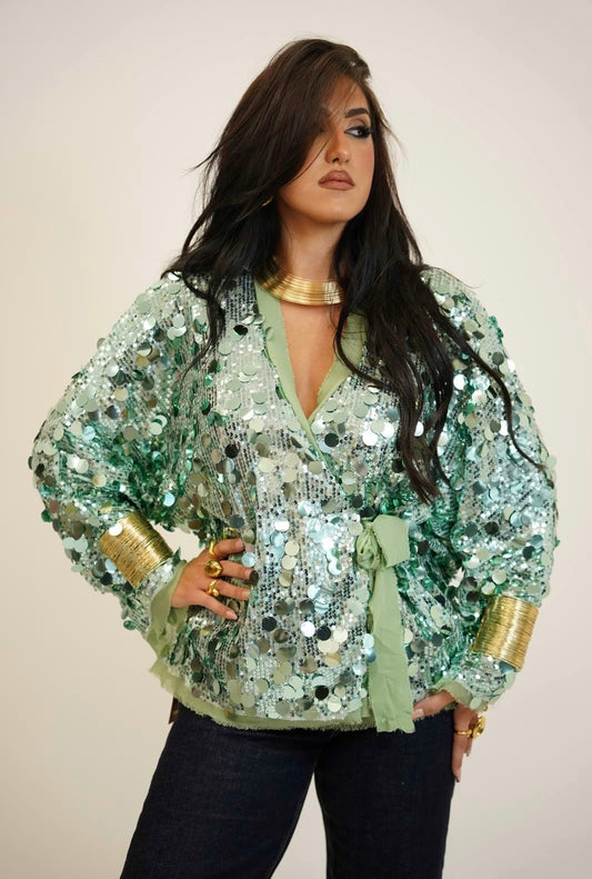 KIMONO PAILLETTES TIFFANY
