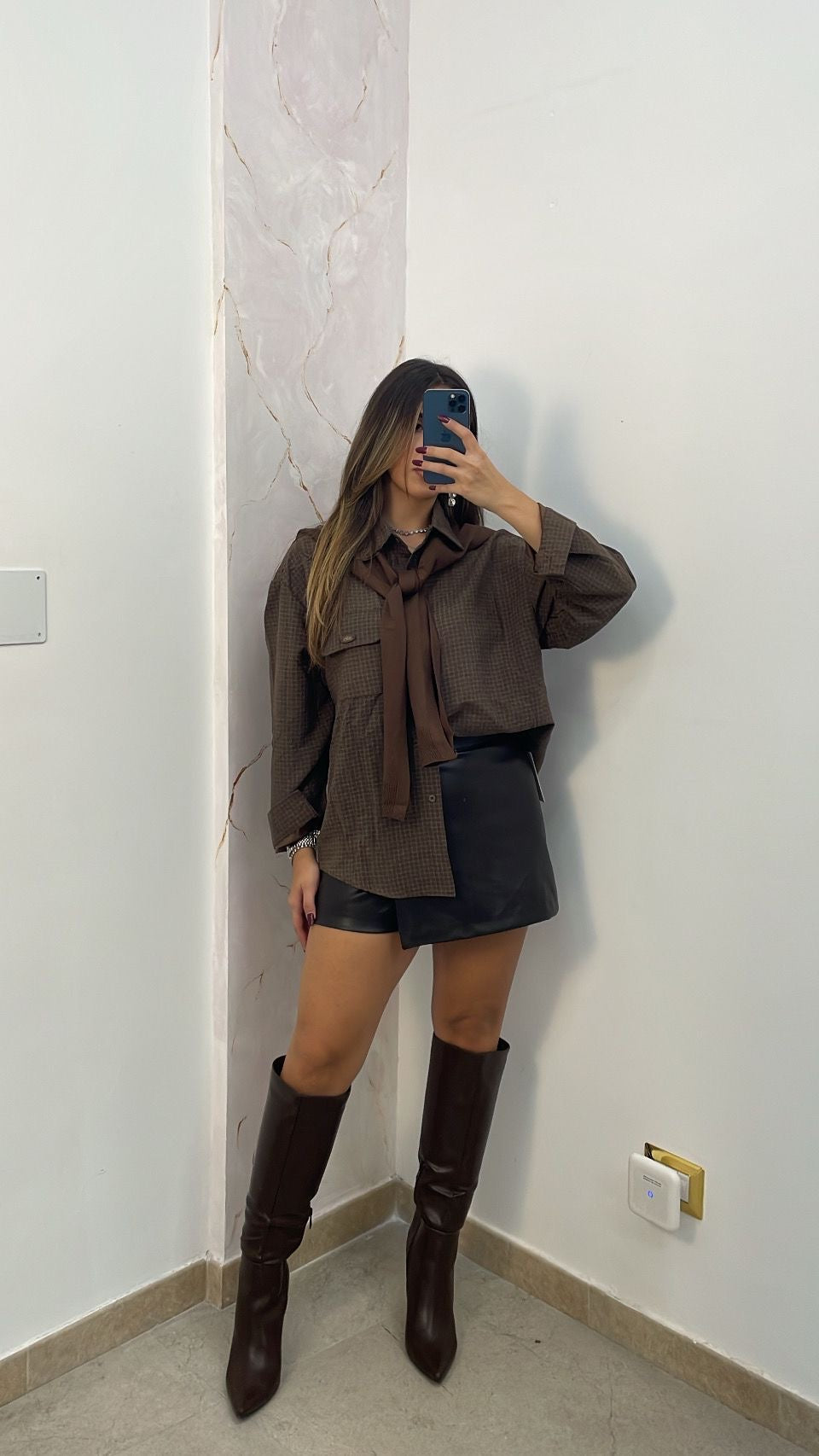 Camicia con Pullover