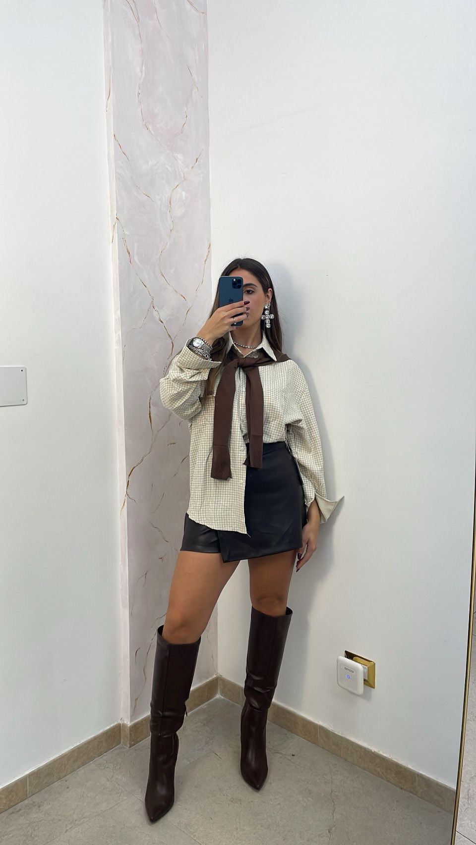 Camicia con Pullover