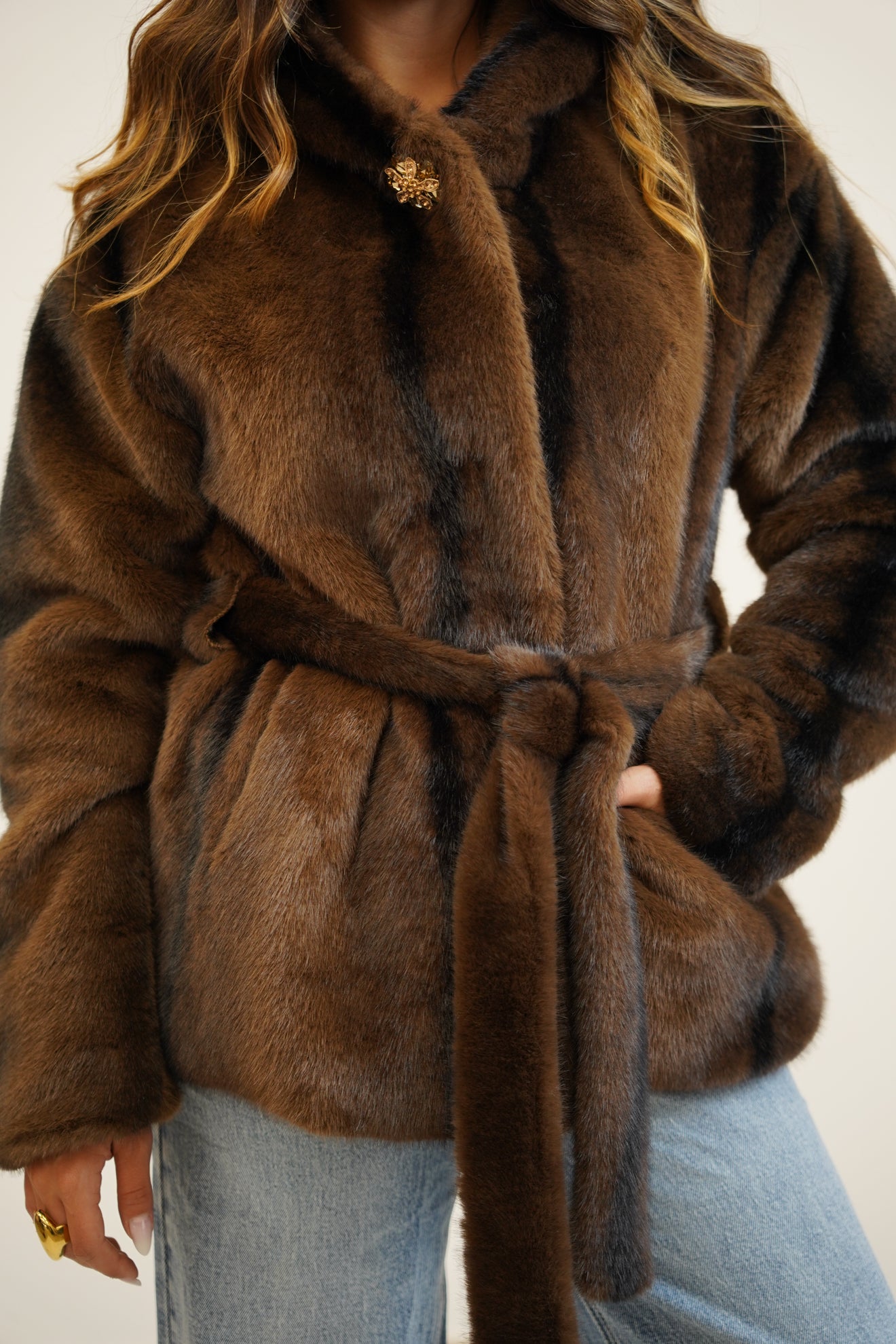 PELLICCIA CURMAYEUR MARRONE