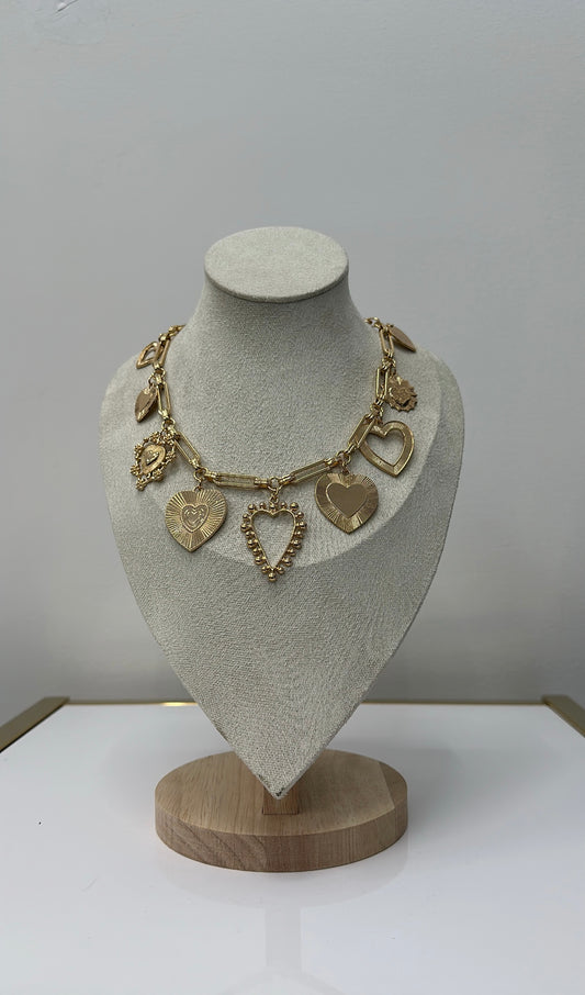 COLLANA CUORI
