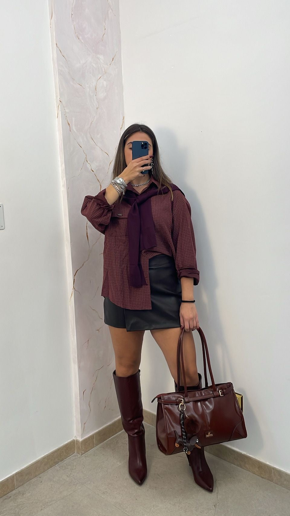 Camicia con Pullover