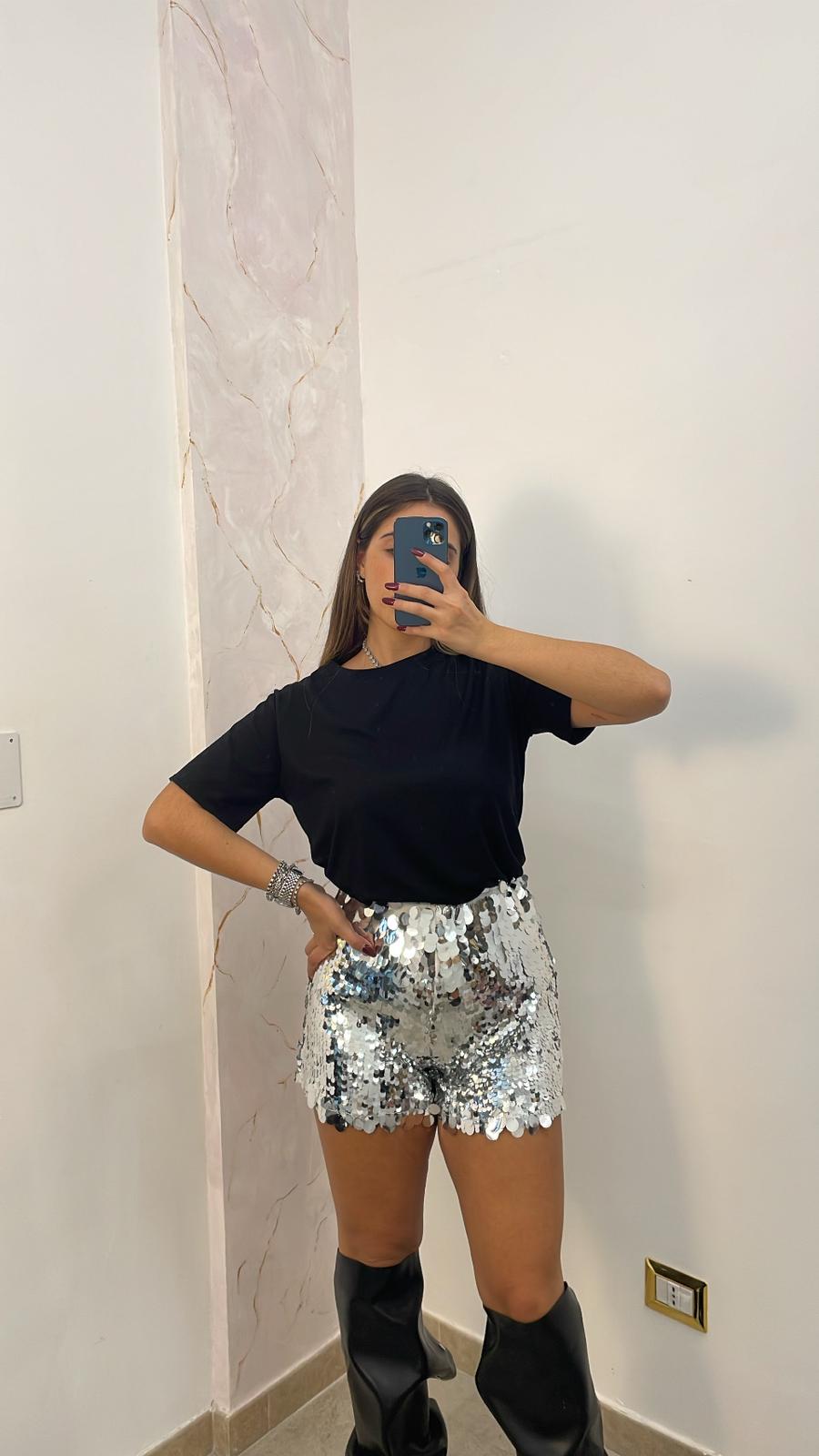 Pantaloncino Glitter Glove